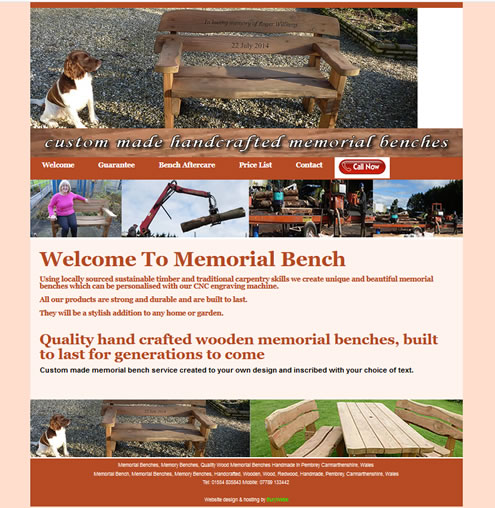 memorial bench
